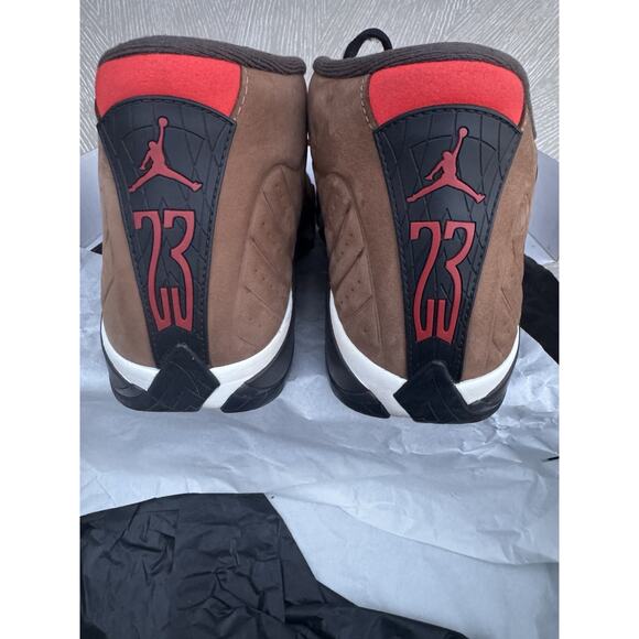 Air Jordan 14 Retro SE Size 9 DO9406 200 Archaeo Brown/Multi-color main image 6